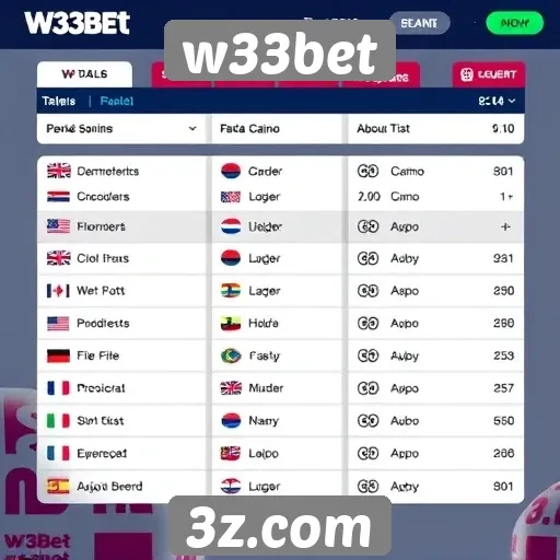 Funcionalidades exclusivas do w33bet atraem novos jogadores