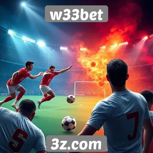 Experiência de apostas esportivas no w33bet