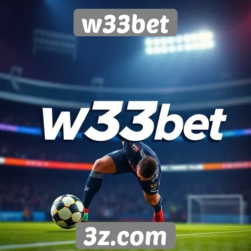 Apostas esportivas em w33bet ganham destaque