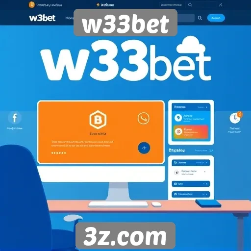 navegação no site w33bet é intuitiva e rápida